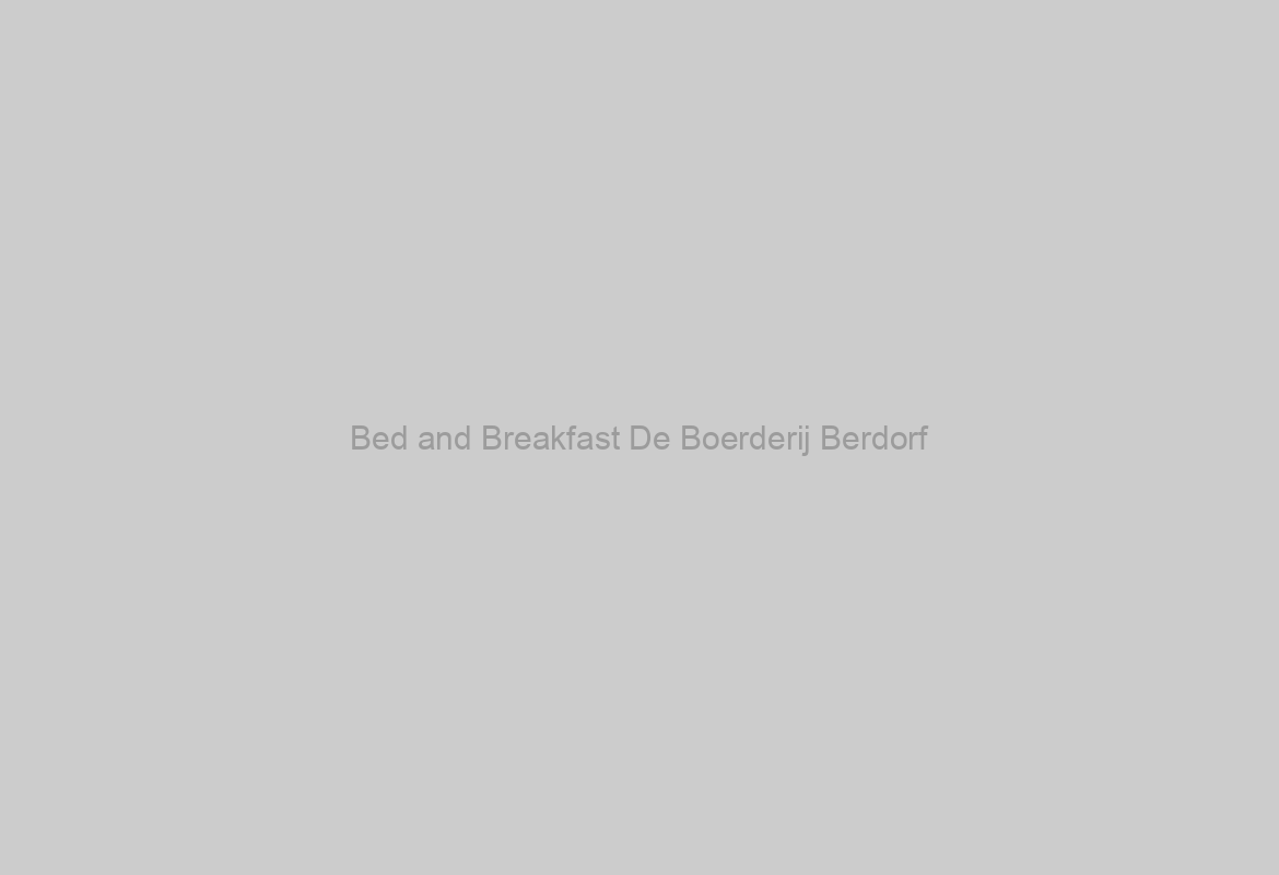 Bed and Breakfast De Boerderij Berdorf
